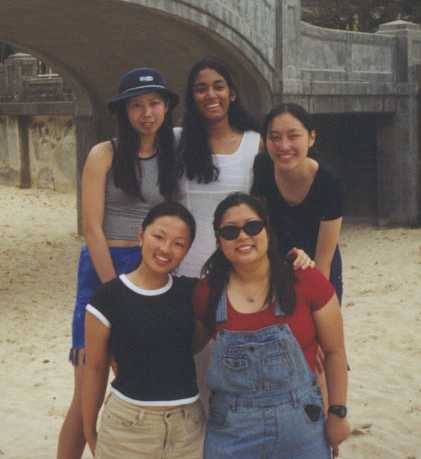 Fab 5 ie Carol, Shehana, Jee, Me and Theresa, at Balmoral beach