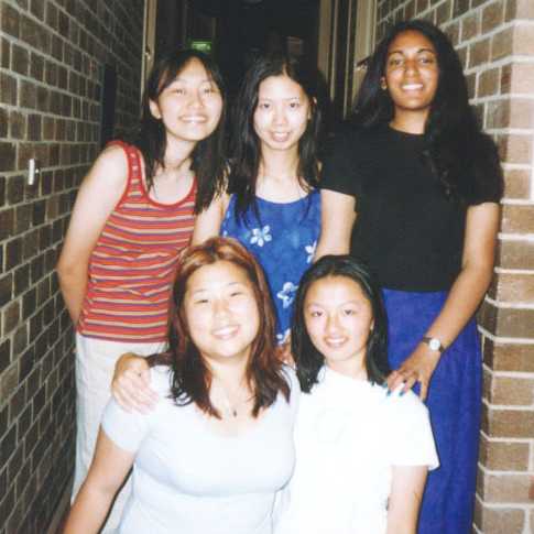 Fab 5 at health camp in vision valley